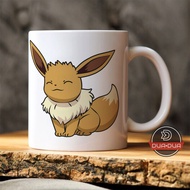 Pokemon eevee smile coffee mug