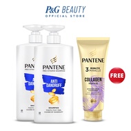 Pantene Pro-V Anti Dandruff Shampoo (680ml) FREE 3 Minute Miracle Total Damage Care Conditioner (300