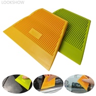 LOOKSHOW 1Pc Trapezoidal Squeegee Car Vinyl Film Wrapping Tool Scraper Window Tinting Wallpaper Inst
