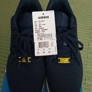 📢 Adidas. ZX FLUX 休閒慢跑運動鞋  深藍  size :10【Q-bar雜貨舖】