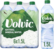 Volvic 富維克 法國天然礦泉水 1500ml x 6 膠膜包裝 [膠樽裝] (新舊包裝隨機派發)[平行進口]