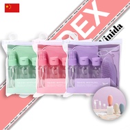 ravel Cosmetic Bottle Plastic Bottle Lotion Bottle Toner Bottle Spray Bottle with Makeup mirror and 
