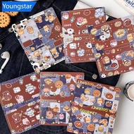 【FY】  10Pcs Kids Christmas Reward Tear Scratch Card Self-adhesive Stickers Tear Off Card Xmas Sticke