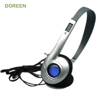 DOREEN Retro Headset, Personality Over Ear Y2K Headphone, Classic Vintage Millennium Wind Earbud Wir