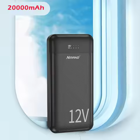 12V DC Output Power Bank 20000mAh Portable Charger battery for Heated Vest Powerbank for Xiaomi iPho