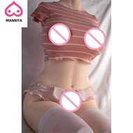 MANRITA TPE Solid Doll Full Size Adult Anime Model ToyReal SkinTouch Model Half BodySexAdult FakeCat
