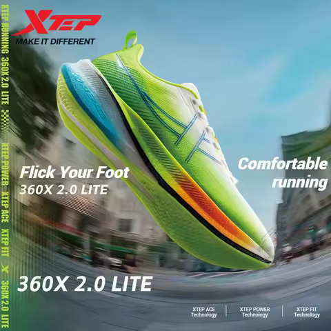 Xtep 360X 2.0 LITE Professional Running Shoes For Men Spring 2025 New Marathon Shock Absorbing Carbo