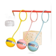 [Anli Strictly Selected] Children's Fitness Jumping Ball Flashing Jumping Ball Single-Legged Foot Fl