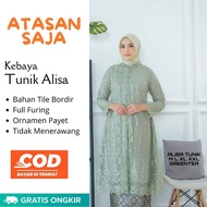 Alisa Tunic Kebaya Top | Modern Kebaya | Sequin Tunic | Graduation Kebaya | The Latest Invitation Dress