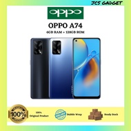 (Ready Stock) OPPO A74 4G (6GB Ram+128GB Rom) + 1 Year Warranty By Oppo Malaysia