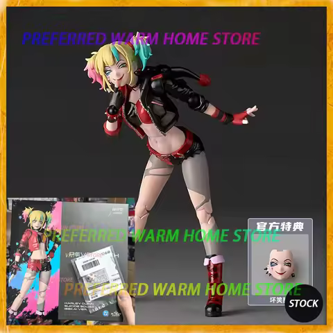 In Stock Originate Kaiyodo Harley Quinn Movability Model Toys Revoltech AMAZING YAMAGUCHI Suicide Sq