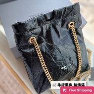 Garbage Handbag Chain crush Fashion Leather Crossbody Bag