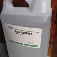 AQUABIDEST 5 LITER BERKUALITAS