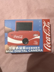 Coca-Cola 可翻轉螢幕迷你數碼相機匙扣