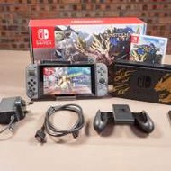 98%新 Nintendo Switch 限定版主機 Monster Hunter Rise Limited Edition