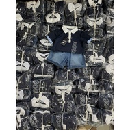 Shirt Set POLO + Denim Pants B05s