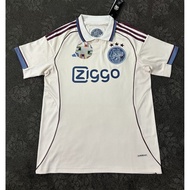 Fan Version 25-26 Ajax Two Guests Black Football Jersey Top S-4XL