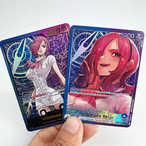 One Piece TCG Vinsmoke Reiju Proxy Bundle OP06-042 - GERMA 66 Leader Special Alt Art Holo Foil OPCG 