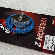 EGO OIL PUMP RACING CNC NOUVO NOUVO S EGOS KING DRAG