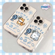 SUMMER ANIMAL ANGEL EYE PRINTING case oppo realme 7 c71 5g a5x a17 8 7 4g a57 2022 a58 4g a15 a16 a1