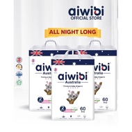 [CARTON] Aiwibi Baby Night Plus Diapers Tape & Pants - XL (2Pack)