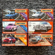 MATCHBOX 1962 Volkswagen Beetle 2011 Mini Countryman Mercedes-AMG GT 63 S 10 Ford F-150 SVT Raptor B