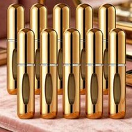 10pcs, 5ml Perfume Atomizing Spray Empty Bottle, Portable Perfume Travel Refillable Bottle, Perfume 