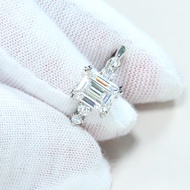 Fashion Women Ring 2 CT Emerald Cut Moissanite Ring D VVS1 Moissanite Ring Engagement Wedding Ring