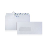 DL Size White Window Envelope, with Peel & Seal (25 pcs/pkt)