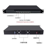 N5105 quad-core I3I5I7 three-78 generation rack-mounted 1U6 electrical port Gigabit studio router se