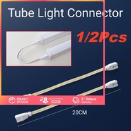 Double End 3 Pin LED Tube Connector Cable Wire T5 T8 Extension Cord