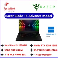 Razer Blade 15 Advanced Model (CH8NT/ 15.6" 144Hz UHD 4K, 3840 x 2160/ 12th Gen i9-12900H/ RTX™ 3080 Ti 16GB VRAM/ 32GB DDR5 RAM/ 1TB PCIe Gen4 SDD + Open M.2 Slot/ 2.08kg/ Win 11 Home)