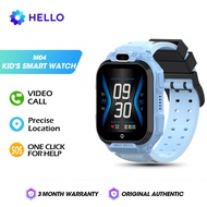 HELLO M04 Smart Watch For Kids Video Call Extra Long Standby 4G Card Map GPS Location Smartwatch