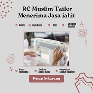 RC muslim Tailor Menerima Jasa Jahit Gamis, Baju Koko, Seragam, Dress