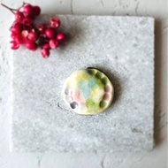 粉彩色調 繪畫 陶器 金繼 線條 髮飾 髮圈 馬尾夾 胸針 髮飾 髮飾 髮飾