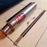 Locomotive Exhaust Pipe CB400 VTEC CBR400 XJR Modified Exhaust Pipe Adjustable Yoshimura Exhaust Fry