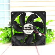 Sanyo 9S1212F404 Silent 12V 0.19A 12cm/cm 12025 Chassis Cooling Fan
