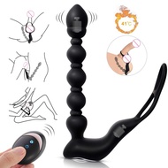 ✽✸▼Massage Vibrator Butt-Plug Sex-Toys Male Prostate Gay Abdo Delay-Ejaculation-Ring Frequency