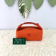 HERMES Bride-a-Brac Case 橙色飯盒包 手提包