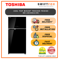 Toshiba 535L Top Mounted Freezer Fridge - GR-AG58SA(XK)