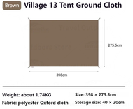 🔥พร้อมส่ง🔥 Naturehike Ground Sheet ตรงรุ่น กราวด์ชีท มาพร้อมถุงเก็บ พร้อมส่งจากไทย🇹🇭