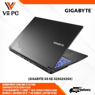 GIGABYTE G5 KE-52SG263SH 15.6'' FHD 144HZ i5-12500H RTX3060 6GB GDDR6 DDR4 3200 8GB Gen4 512G WIN11 Home Gaming Laptop