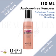 OPI Acetone-Free Polish Remover 110ml - Without Acetone • Removes Nail Polish • Moisturizing Aloe Ve