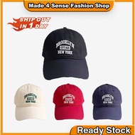 Korean INS Street Style Embroidered Baseball Cap Unisex/Leisure Wide-brim Couple Cap/INS Style Fesye