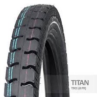 Power Tire Titan T901 8 Ply Rating Motorcycle Tire (Banana / Bulldog Type) HEAVY DUTY