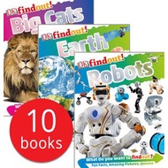 [Books Cool English Books] [DK Popular Science Set] DK Findout-10 Books Collection (-FNDO-)
