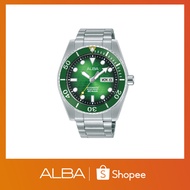 ALBA Philippines AL4437X1 Green Dial Stainless Steel Strap Men's Automatic Watch 43mm