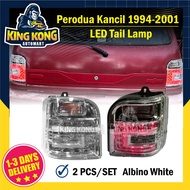 ( (Ready Stock ) VLAND PERODUA KANCIL 1994 LED TAIL LAMP (CLEAR) ALBINO WHITE KANCIL LAMPU BELAKANG