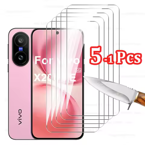 x200FE Protective Glass 5-1Pcs For vivo X200 FE 5G Screen Tempered Glass Case VivoX X 200 FE 200FE v