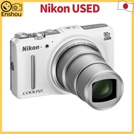 FromJapan[USED]Nikon Digital Camera S9700 Optical 30x 16.05 Megapixels Elegant White S9700WH